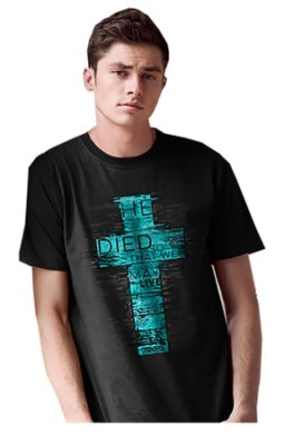 T-Shirt He Died Adult 3XL - Re-vived
