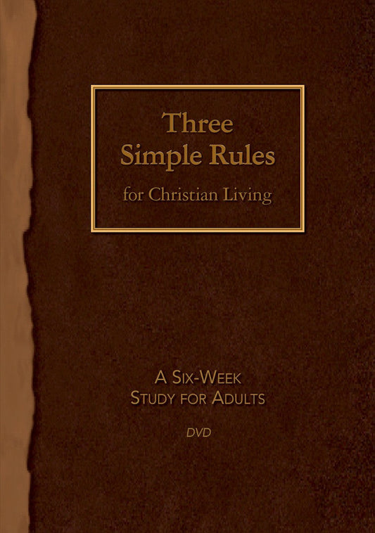 Three Simple Rules for Christian Living DVD - Re-vived