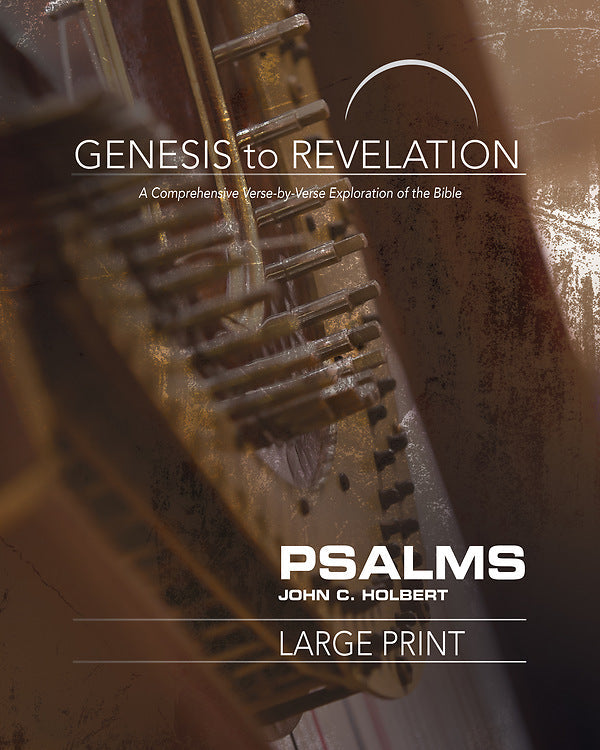 Genesis to Revelation: Psalms Participant Book [Large Print] - Re-vived