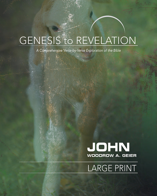Genesis to Revelation: John Participant Book [Large Print] - Re-vived