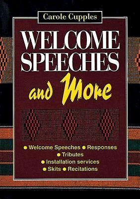 Welcome Speeches and More - Re-vived