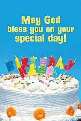 Happy Birthday Cake with Candles Postcard (Pkg of 25) - Re-vived