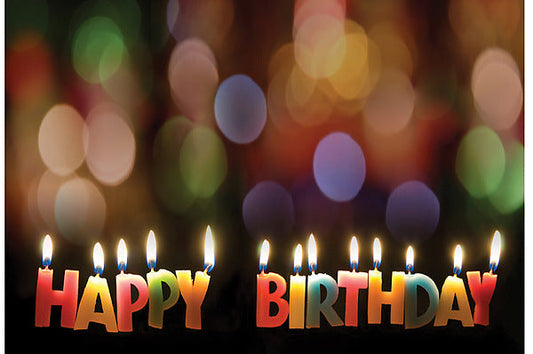 Happy Birthday Candles Postcard (Pkg of 25) - Re-vived