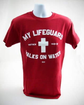 LifeGuard Red T-Shirt, 2XLarge - Re-vived
