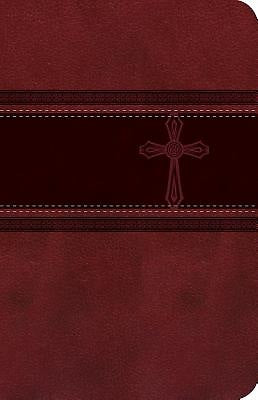 CEB Common English Bible Compact Thin Red DecoTone with Cros - Re-vived