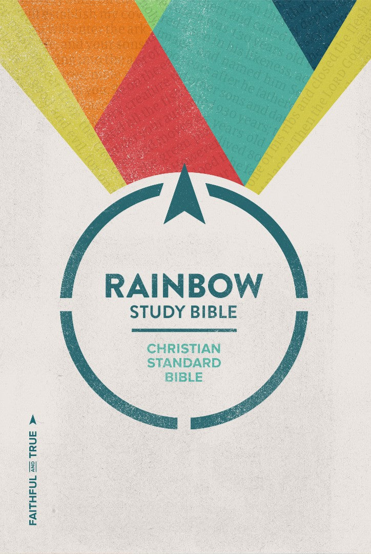 CSB Rainbow Study Bible, Hardcover - Re-vived