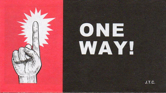 Tracts: One Way! (Pack of 25) - Re-vived