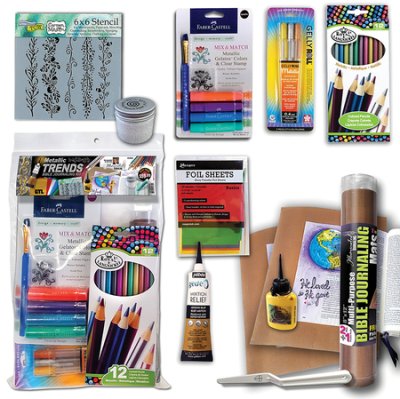 Metallic Trends Bible Journaling Kit - Re-vived