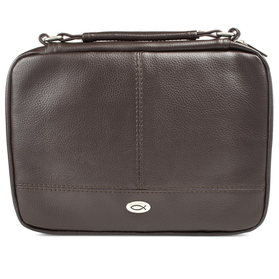 Brown Bible Case Organizer, Extra Large - Re-vived