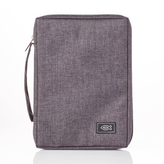 Grey Bible Case, Medium - Re-vived