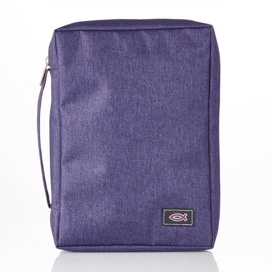 Purple Bible Case, Medium - Re-vived