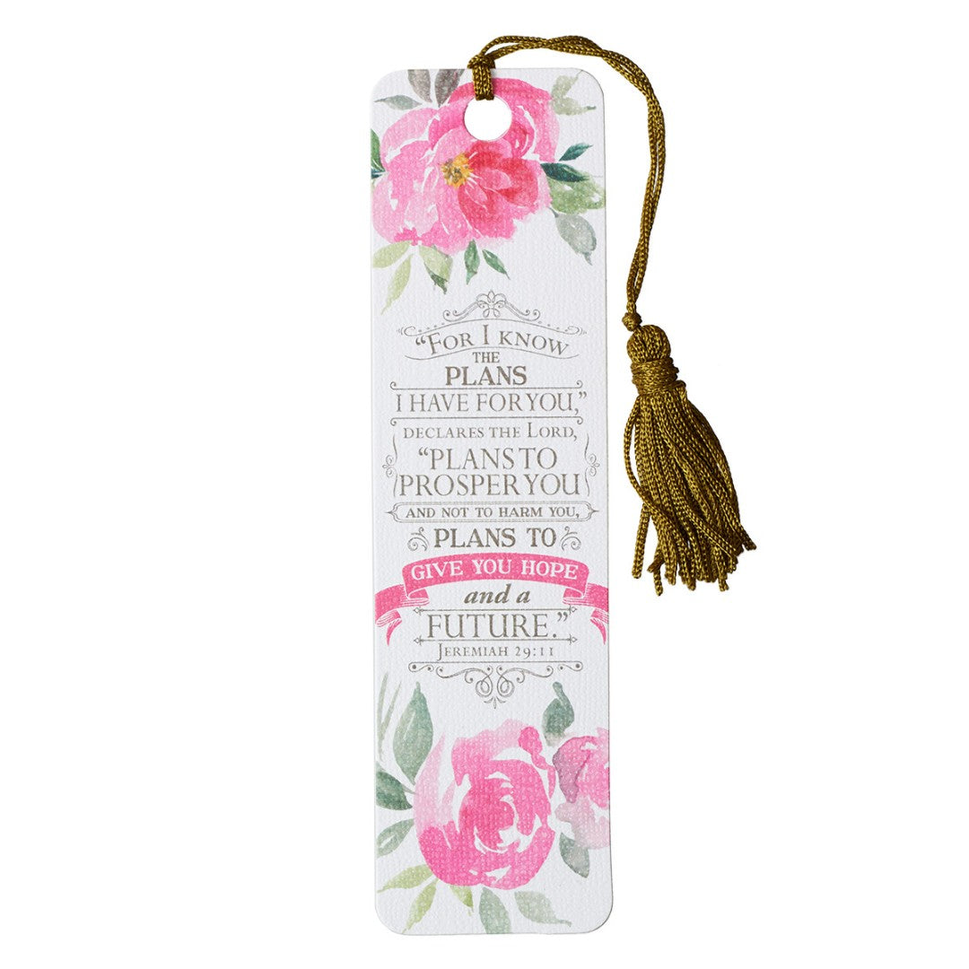 Jeremiah 29:11 Tassel Bookmark - Re-vived