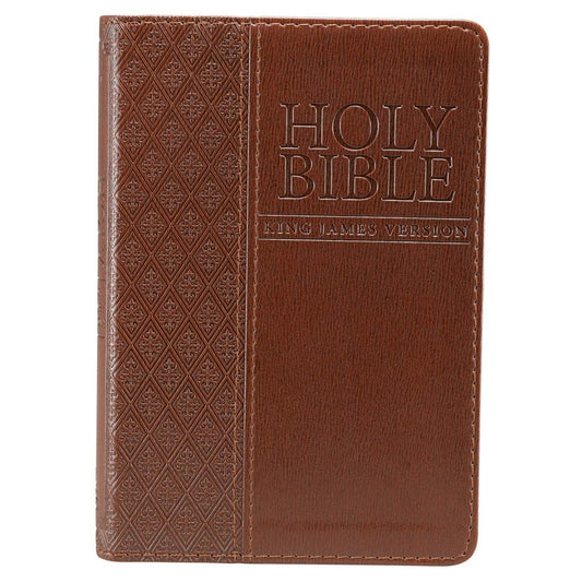 KJV Pocket Bible, Brown - Re-vived