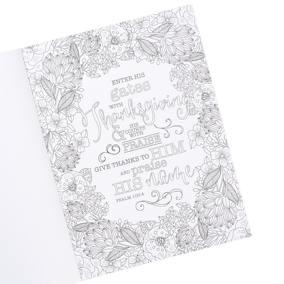 Psalms In Color: Colouring Book - Re-vived