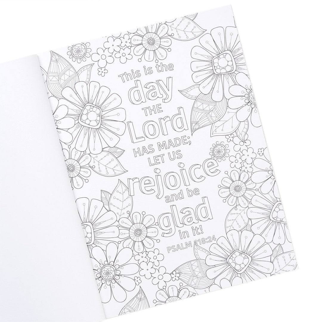Psalms In Color: Colouring Book - Re-vived