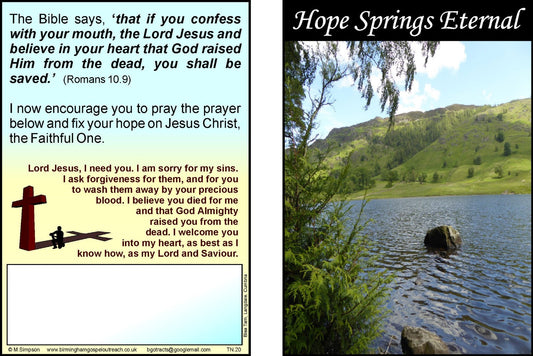 Tracts: Hope Springs Eternal - Re-vived