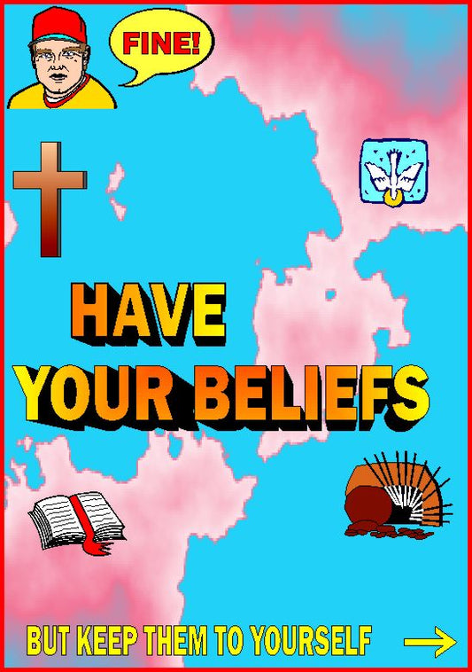 Tracts: Have Your Beliefs 50-Pack - Re-vived