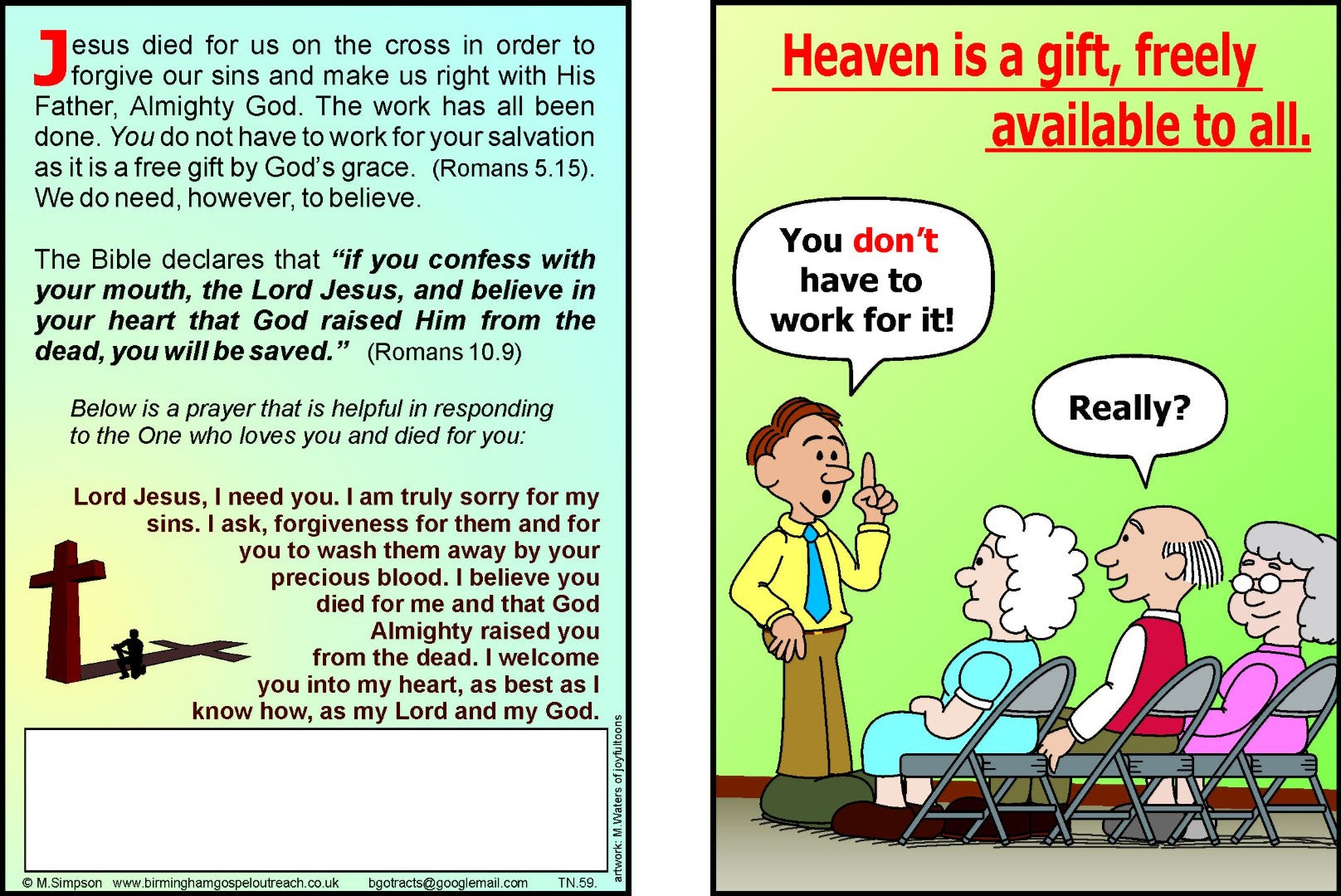 Tracts: The Gift 50-Pack - Re-vived