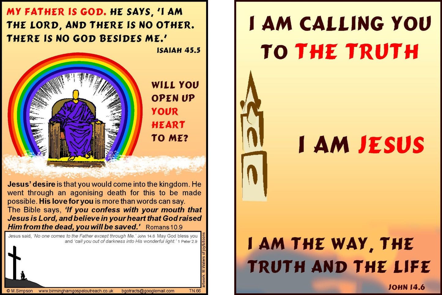 Tracts: I'm Calling You - Re-vived