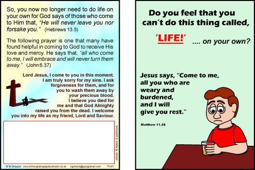 Tracts: Life 50-Pack - Re-vived