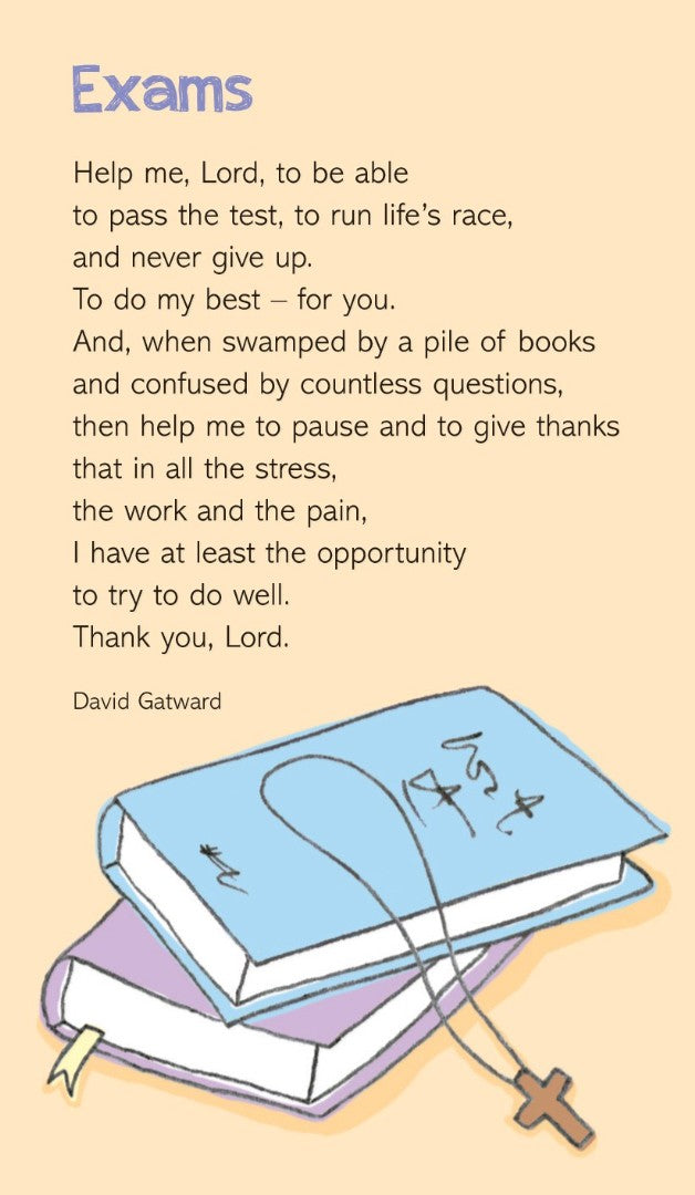 Exams Prayer Cards - Re-vived