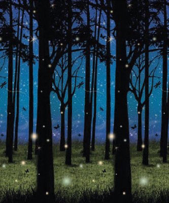 Twilight Forest Plastic Backdrop - Re-vived