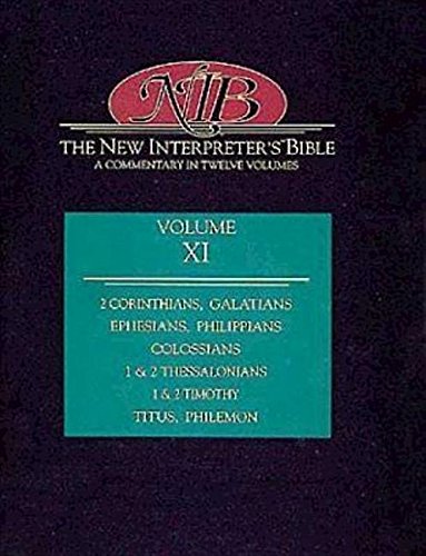 New Interpreter's Bible Volume XI - Re-vived