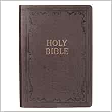 KJV Super Giant Print Bible, Brown - Re-vived