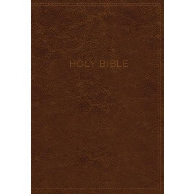 KJV Know The Word Study Bible, Black/Brown, Red Letter Ed. - Re-vived