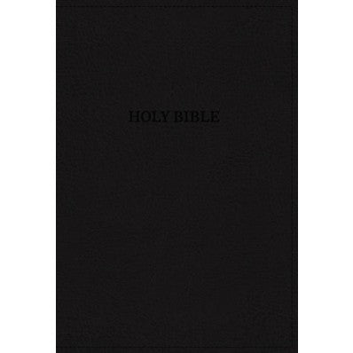 KJV Know The Word Study Bible, Black, Red Letter Ed. - Re-vived