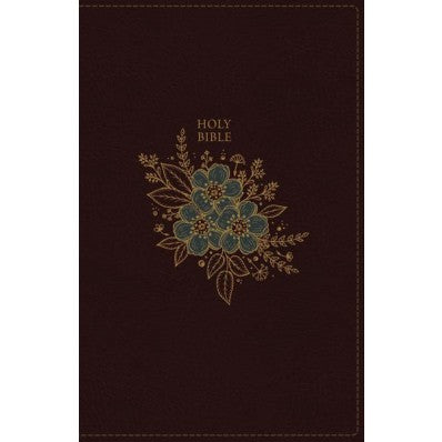 KJV Deluxe Reference Bible, Burgundy, Giant Print,Red Letter - Re-vived