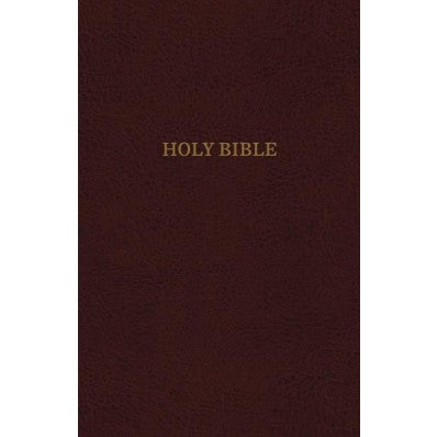 KJV Reference Bible, Burgundy, Personal Size Giant Print - Re-vived