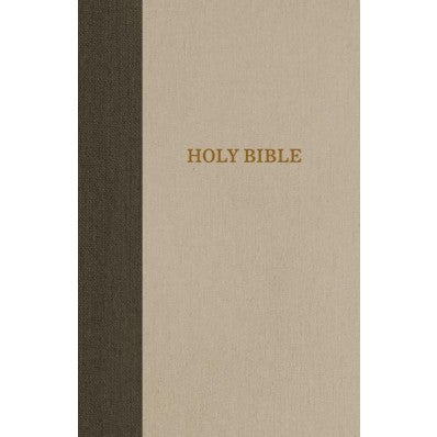 KJV Reference Bible, Green/Tan, Super Giant Print - Re-vived