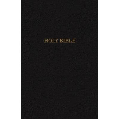 KJV Reference Bible, Black, Super Giant Print, Red Letter Ed - Re-vived