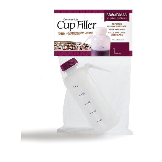 Communion Filler Bottle With Side Straw - Re-vived
