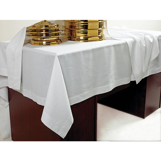 White Linen Communion Table Cover - Re-vived