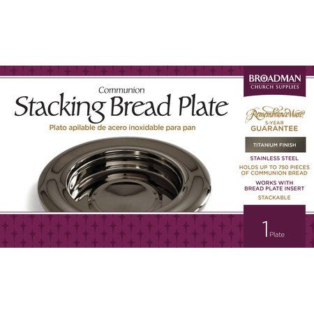 Titanium Stacking Bread Plate - Re-vived