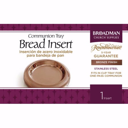 Bronze Communion Tray Bread Insert - Re-vived
