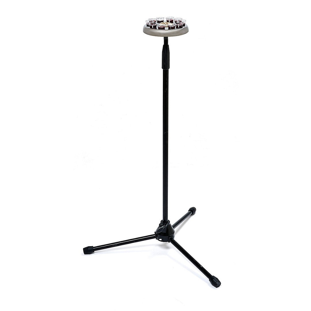 Silver Mic Stand Communion Tray - Re-vived