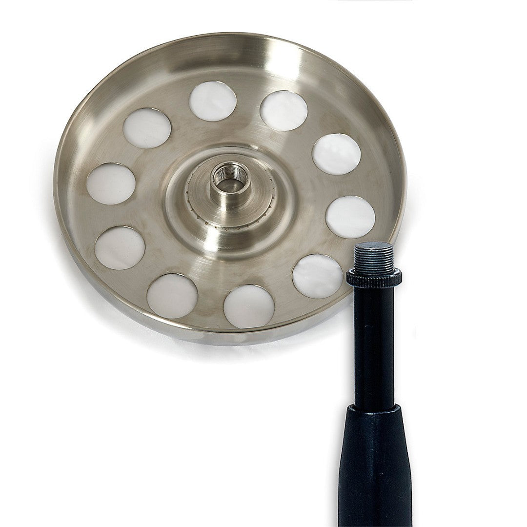 Silver Mic Stand Communion Tray - Re-vived
