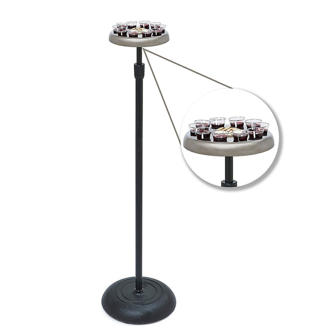 Silver Mic Stand Communion Tray - Re-vived