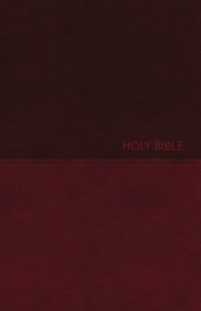 NKJV Value Thinline Bible, Compact, Burgundy, Red Letter Ed. - Re-vived