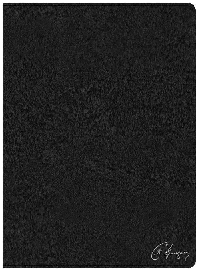CSB Spurgeon Study Bible, Genuine Leather - Re-vived