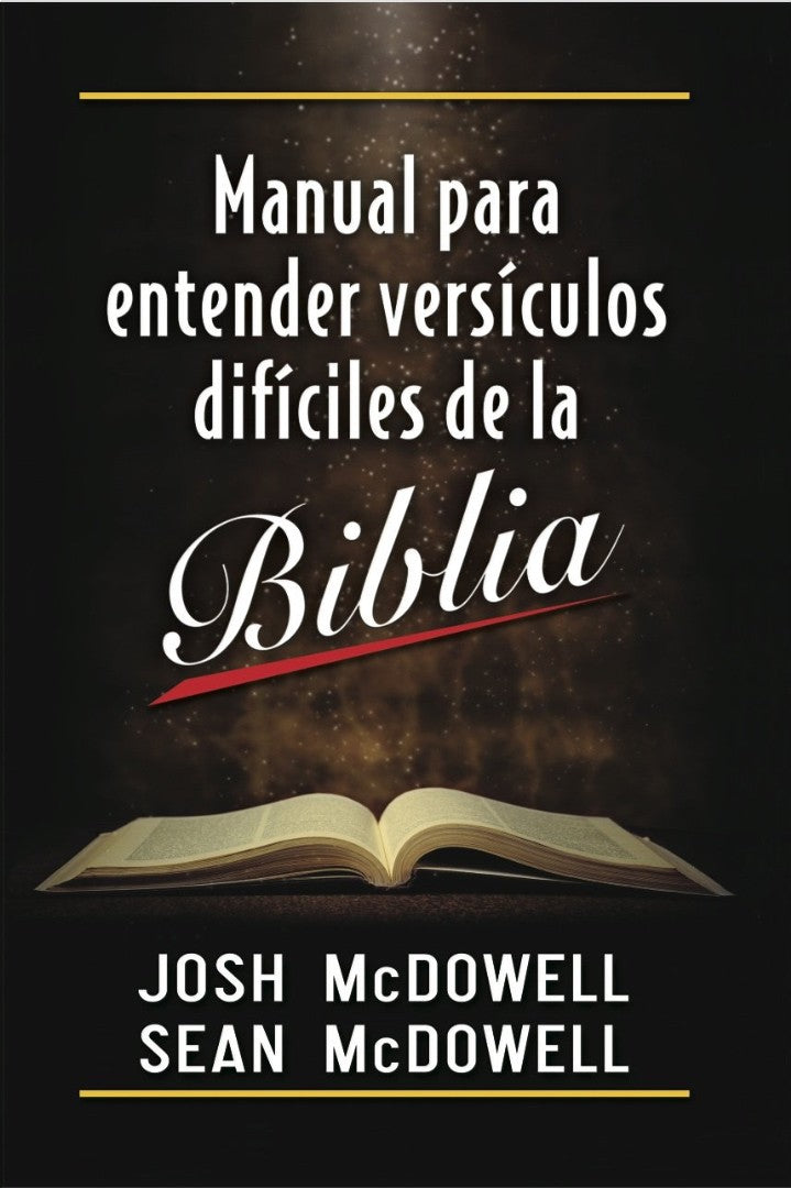 Manual Para Entender Versiculos Dificiles De La Biblia - Re-vived