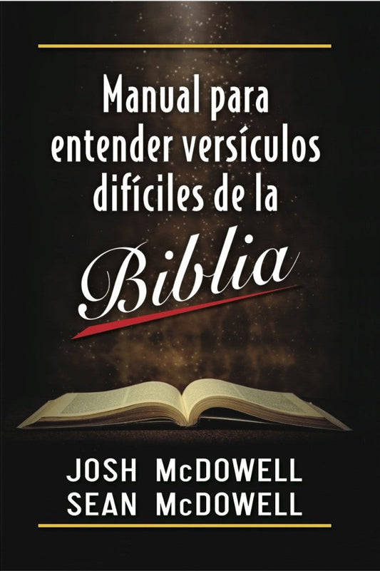 Manual Para Entender Versiculos Dificiles De La Biblia - Re-vived