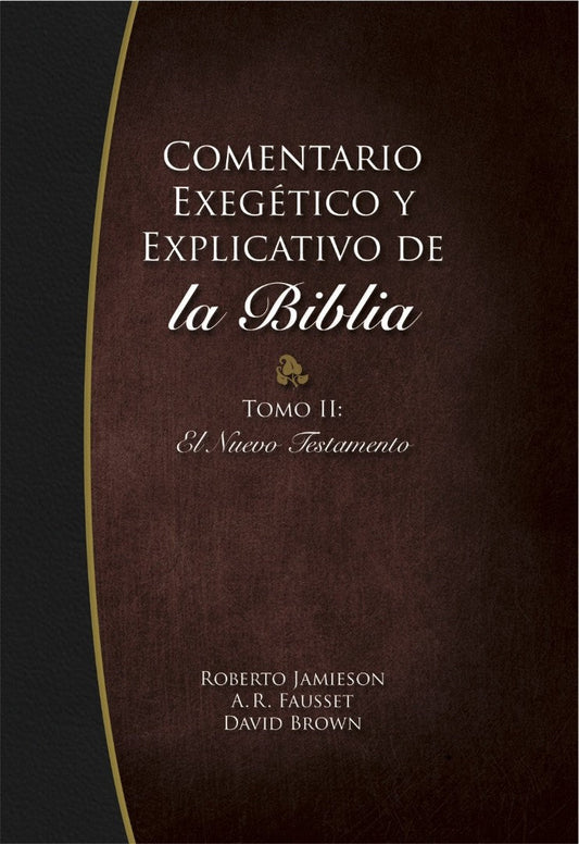 Comentario Exegetico y ExplicativoDe La BibliaTomo II - Re-vived