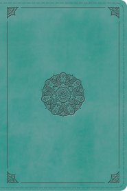 ESV Study Bible, Personal Size TruTone, Turquoise - Re-vived