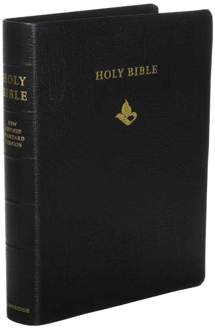 NRSV Reference Bible, Black French Morocco Leather, NR563:X - Re-vived