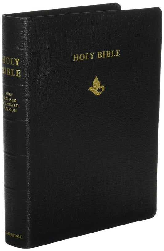NRSV Reference Bible, Black French Morocco Leather, NR563:X - Re-vived