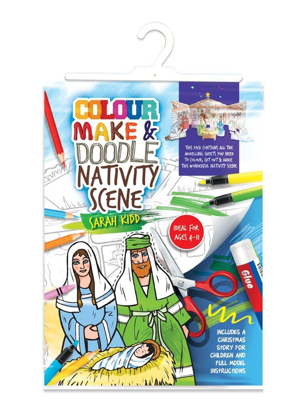 Colour Make and Doodle Nativity Scene - Re-vived